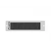 Lanberg Bürstenpanel für 10 inch-Rack-Schrank, grau (AK-1104-S)