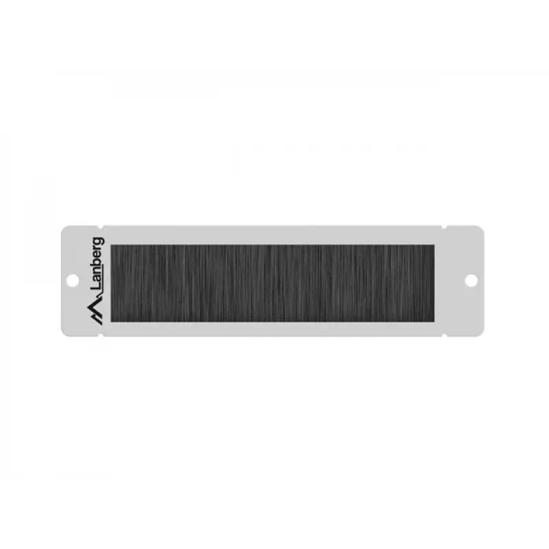Lanberg Bürstenpanel für 10 inch-Rack-Schrank, grau (AK-1104-S)