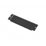 Lanberg Bürstenpanel für 10 inch Rack-Schrank, Schwarz (AK-1104-B)