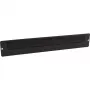 Getfort Bürsten-Kabeldurchführung für Wand-Rackschränke, 340 mm, schwarz