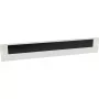 Getfort Bürsten-Kabeldurchführung für Wand-Rackschränke, 340 mm, grau
