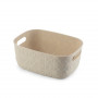 Curver Softex S Korb 4 l, 26,4 x 19,4 x 11,1 cm, Kreideweiß