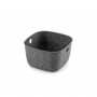 Curver Softex XS Korb 3 l, 19,4x19,4x11,1 cm, dunkelgrau