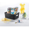 Curver My Style S Korb 4 l, 25,5x19,6x10,3 cm, dunkelbraun