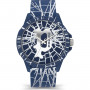 Police PEWUM2119561 Herren Analog Quarz Uhr, 40 mm, Blau
