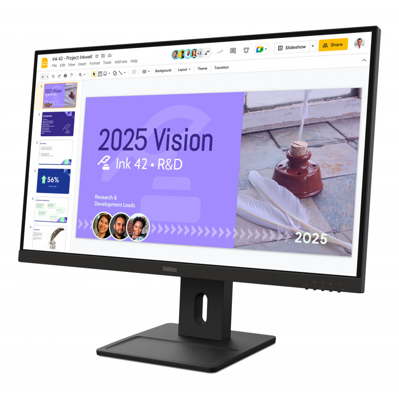 Lenovo ThinkVision E27Q-40 QHD 100Hz Business-Monitor (ENERGY STAR, TCO 10, TCO Edge 2.1, EPEAT Gold)