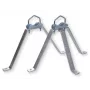 WEIß MHZ3060 Wandhalterungsset, Stahl, 30 cm