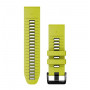Garmin Silikonarmband QuickFit 26mm limette/graphit 010-13281-03