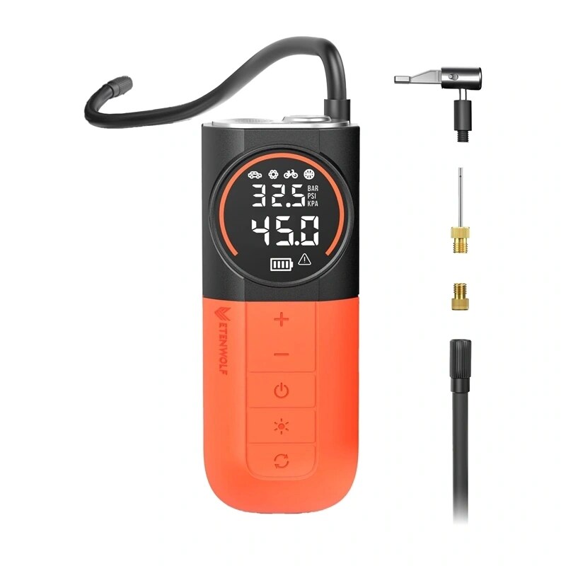 Etenwolf S1 Auto-Luftkompressor, 11,03 bar, 5200 mAh