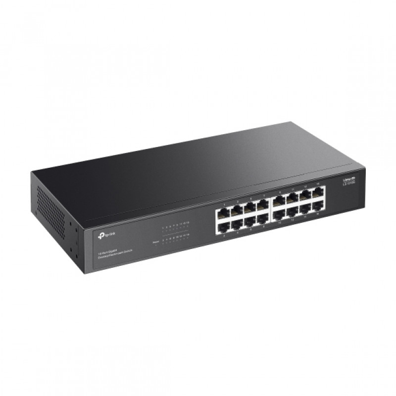 TP-Link LS1016G 16-Port Gigabit Desktop-/Rackmount-Switch