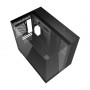 Darkflash TH285M Micro-ATX Computer-Gehäuse mit gehärtetem Glas, Schwarz