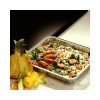 PAPSTAR Aluschalen mit Deckel, 930 ml, silber