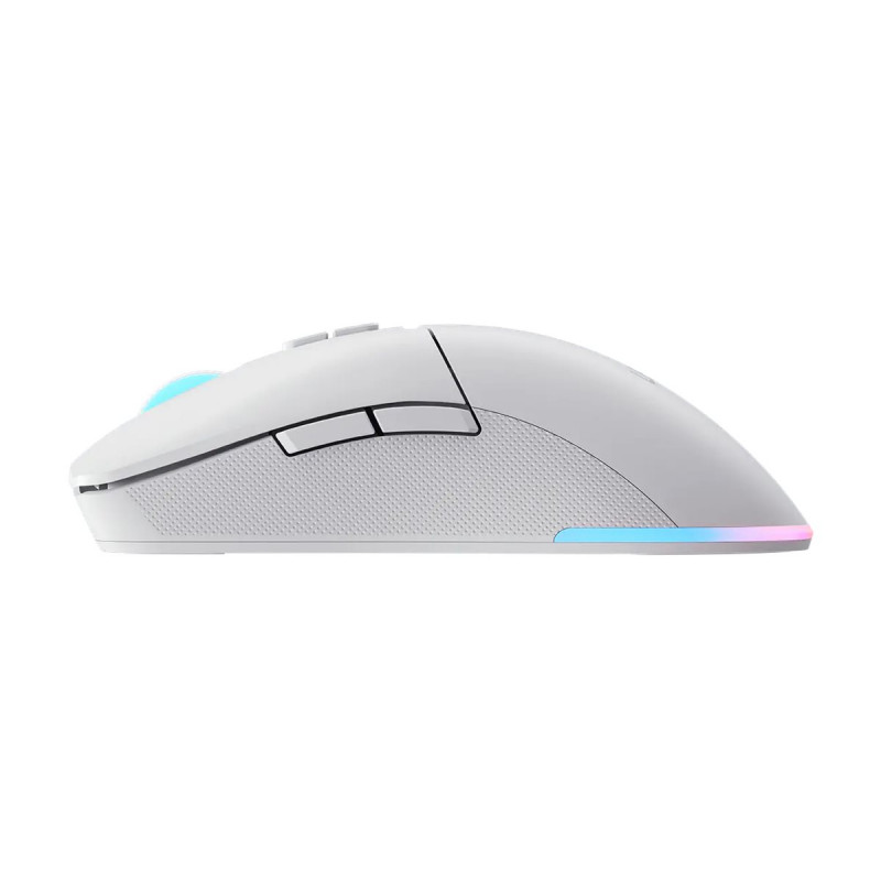 Lenovo Legion M220 RGB Wireless Gaming-Maus, 2,4 GHz / Bluetooth / Kabelgebunden, Gletscherweiß (GY51V60437)