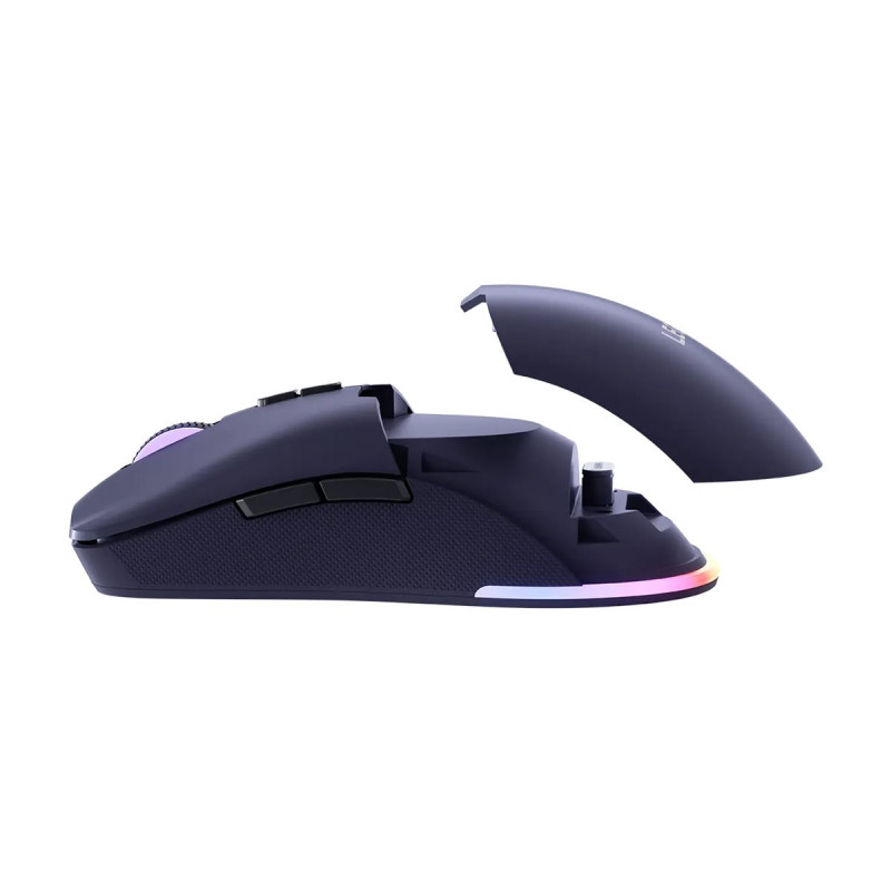 Lenovo Legion M220 RGB Wireless Gaming-Maus, 2,4 GHz / Bluetooth / Kabel, Nebula Purple (GY51V60439)