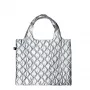LOQI Metallic Tasche – Silber Puffy