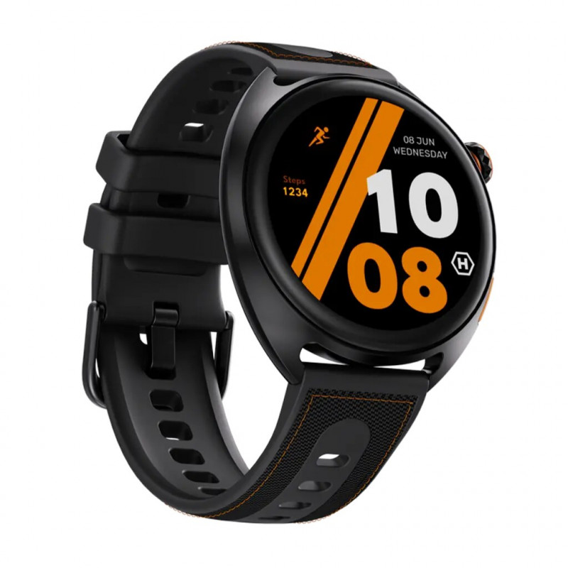 Hammer Ventus PRO Smartwatch, GPS, 1,43 inch AMOLED, wasserdicht, Schwarz