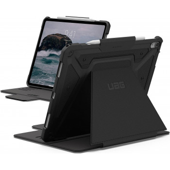 UAG Metropolis Tactical ARMR Hülle für Apple iPad Air 13 (2024 - 2026), Schwarz (124511114040)