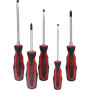 KS TOOLS ERGOTORQUEplus Schraubendrehersatz, 5-tlg.