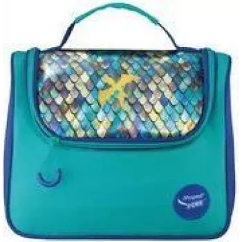 Maped PICNIK Lunchtasche DRAGON, grün / blau, Material: 100 % Polyester, Futter: PEVA