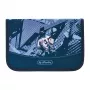 herlitz Tech Mech Federmäppchen, 31-teilig aus Polyester, Maße: (B)205 x (T)140 x (H)38 mm, 2 Klappen