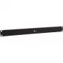 Getfort 1U Blindplatte für Rack-Schränke, Schwarz (GF-Z1U)