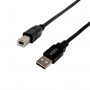 Gizzu USB 2.0 Druckerkabel USB-A auf USB-B, 1,5 m, Schwarz (GCPU2AB15)