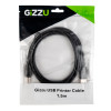 Gizzu USB 2.0 Druckerkabel USB-A auf USB-B, 1,5 m, Schwarz (GCPU2AB15)