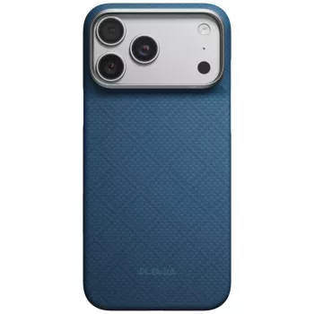 PITAKA Edge Case Argyle MagSafe Hülle für iPhone 18 Pro Max / 17 Pro Max, Mitternachtsblau