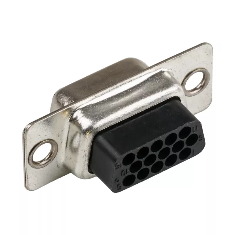 EFB Elektronik D-Sub Crimpgehäuse für Buchsen, E-DFCR/15