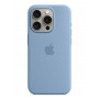 Apple iPhone 15 Pro Max Silicone Case mit MagSafe – Blau