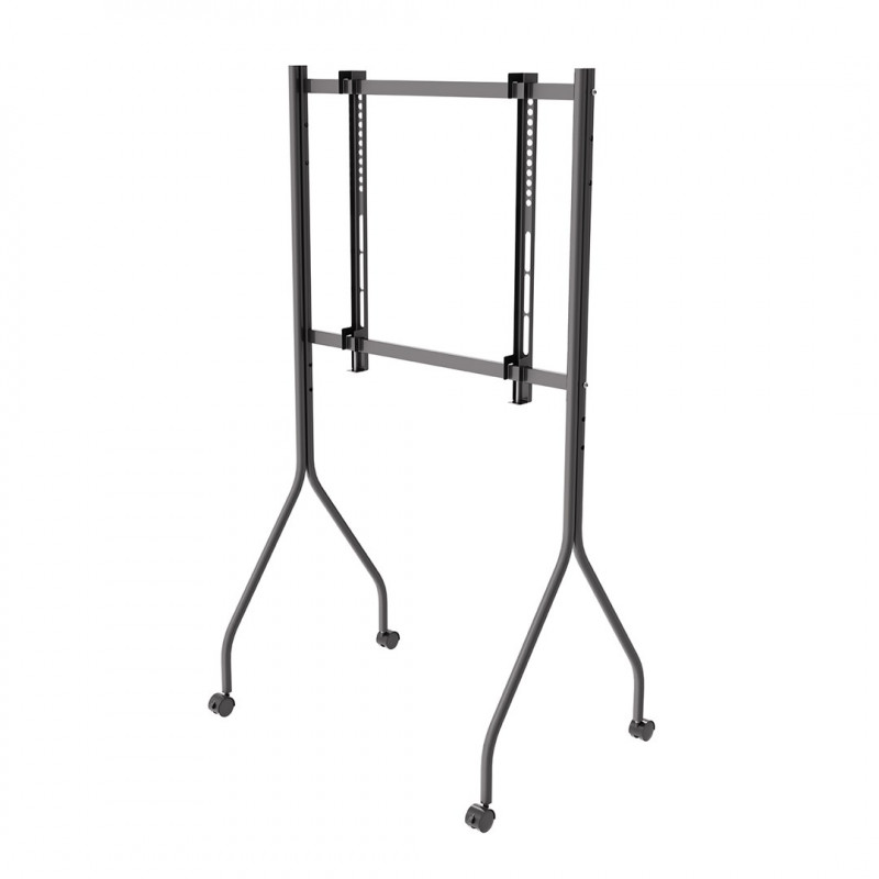Maclean MC-180 B TV-Ständer auf Rollen, 37–80 inch, max. 50 kg, VESA 600x400, schwarz