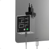 SHARGE Pixel 140 GaN-Ladegerät, 140W, 3x USB-C, Dot-Matrix-Display - grau
