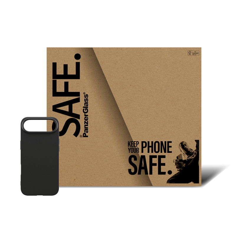 PanzerGlass SAFE TPU-Hülle für iPhone Air, Schwarz (Bulk)