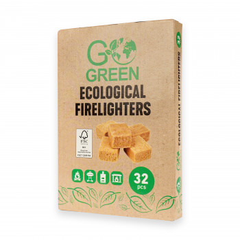 Gogreen ökologische Anzündwürfel, 32 Stk.