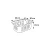 Keeeper Korb S 30x20x13cm Fritz transparent