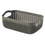 Curver Knit Korb A6, 19x14x7 cm, braun
