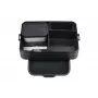 MEPAL Bento-Lunchbox Take a Break large, nordic schwarz, 1,5 l Aufbewahrungsbehälter für Lebensmittel