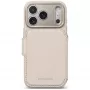 Decoded Leather Detachable Wallet Lederhülle für iPhone 18 Pro / 17 Pro, MagSafe, Taupe