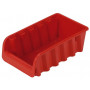 Curver DIY Stack Bin Profi 3 stapelbare Kleinteilebox, 20,9 x 11,5 x 7,5 cm, Rot (0804953586)