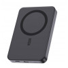 Ksix Powerbank Magslim 10000 mAh magnetisch 15W USB-C PD 20W Digitalanzeige Schwarz