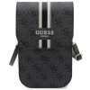 Guess 4G Stripe Handytasche, Schwarz