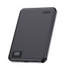 Ksix Powerbank Magslim 5000 mAh magnetisch USB-C PD 20W digitales Display Schwarz