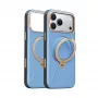 TORRAS Ostand Q3 VegSkin Hülle für iPhone 18 Pro Max / 17 Pro Max, MagSafe-kompatibel, blau