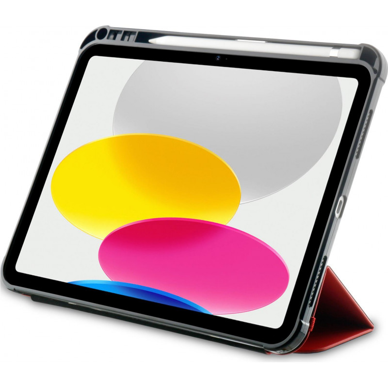 OtterBox React Series Ultra-Slim Flip-Hülle für Apple iPad 10,9 inch (10. Generation) – Schwarz/Rot