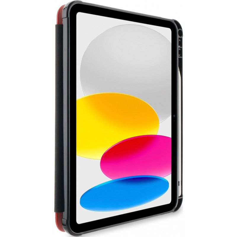 OtterBox React Series Ultra-Slim Flip-Hülle für Apple iPad 10,9 inch (10. Generation) – Schwarz/Rot