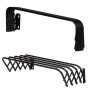 Sauber Wand-Wäscheständer, 3 m / 60 cm, Schwarz