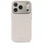 Decoded Leather Backcover – Lederhülle für iPhone 18 Pro / 17 Pro, kompatibel mit MagSafe (taupe)
