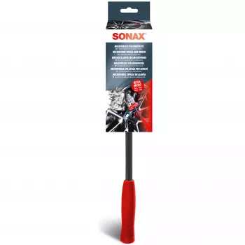 SONAX Microfaser-Felgenbürste rot, schwarz