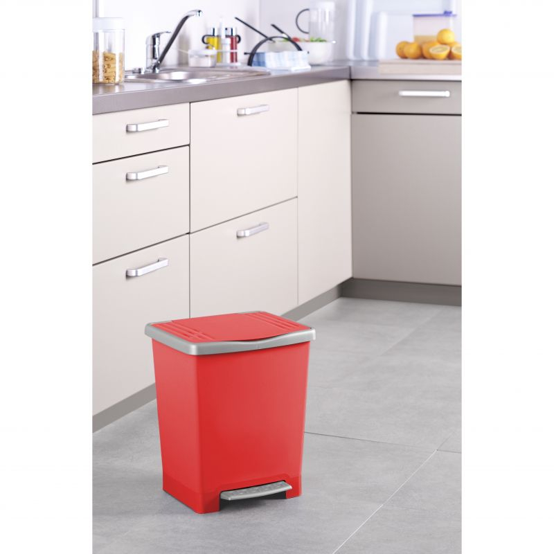Tatay Millenium Tretmülleimer, 23 l, rot