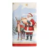 PAPSTAR Tischdecke Dear Santa 37224 weiß 120,0 x 180,0 cm